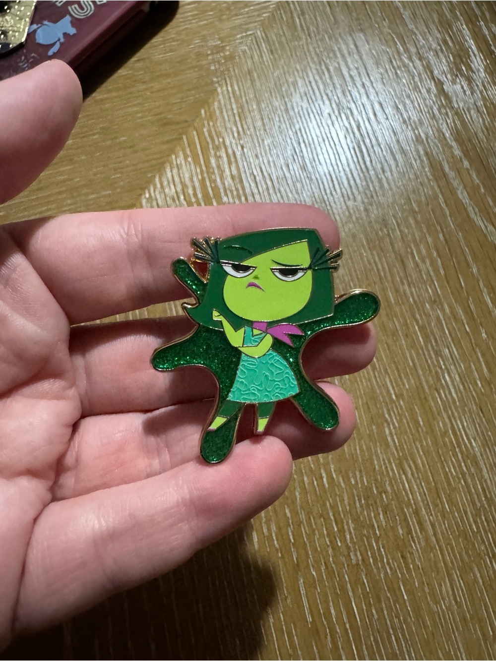 Disneyland Shanghai SHDL Exclusive Inside Out 2 Series Mystery Pin 2026 Disgust